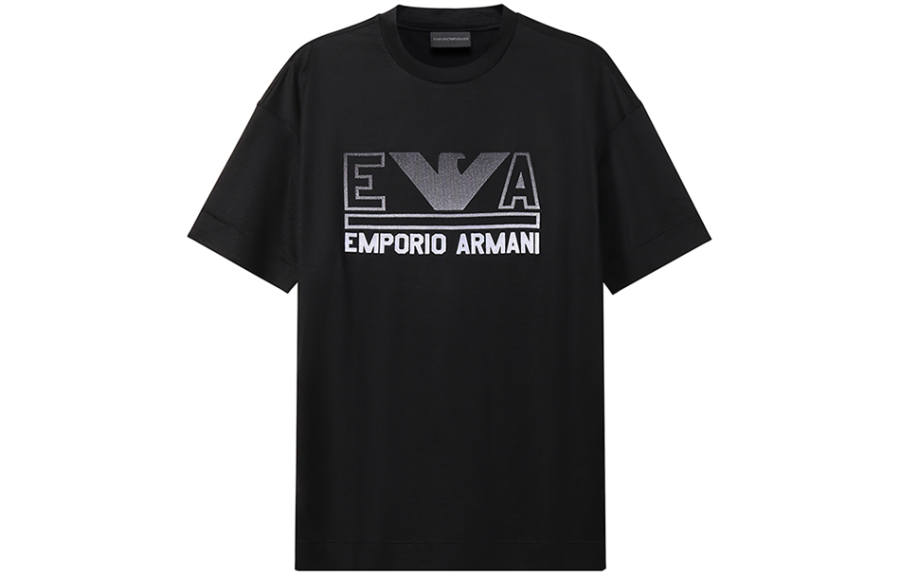 EMPORIO ARMANI SS23 T Shirt Men's Black