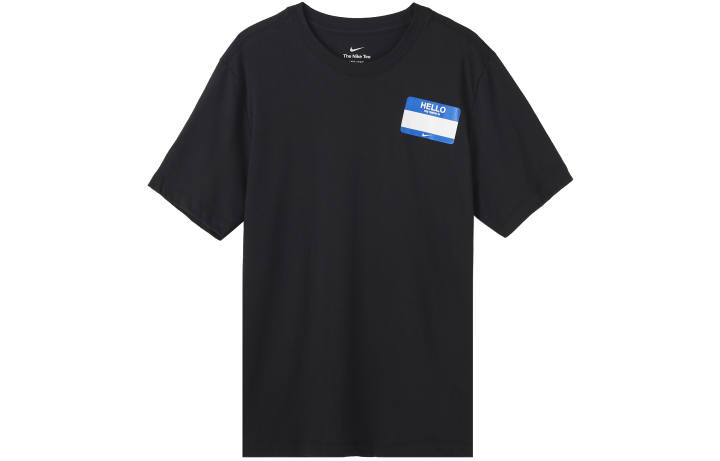 Nike Nike Drop Shoulder Sleeve T-Shirt Men's Black