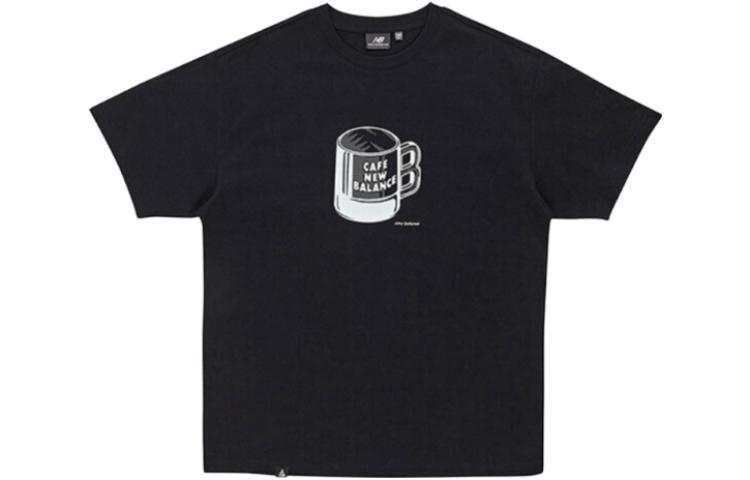 New Balance New Balance T Shirts Men's Black Crew Neck Moderate Other