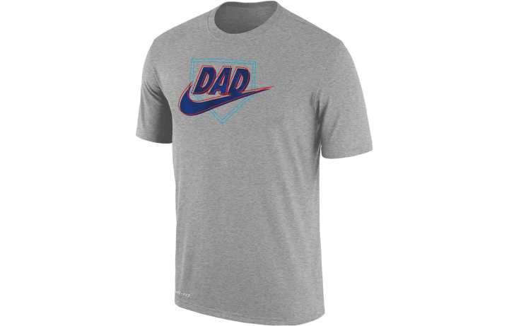 Nike Nike T Shirts Men's Light Gray Crew Neck Moderate Straight Fit