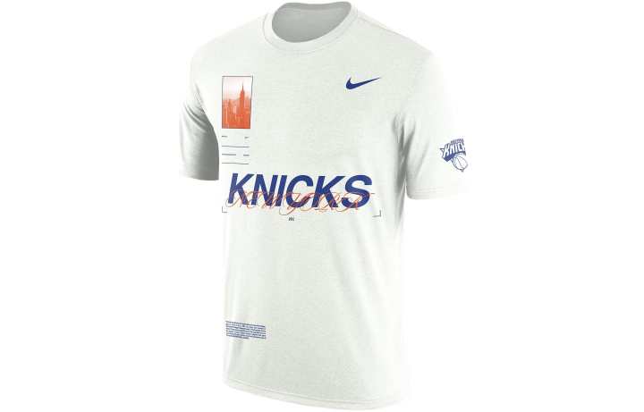 Nike Nike New York Knicks Courtside Men's Nike Nba Max90 T Shirt