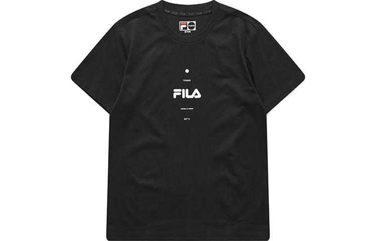 FILA FUSION T Shirt Men's Pitch Black