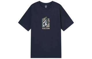 VOLCOM T Shirts Men's Crew Neck Moderate Straight Fit