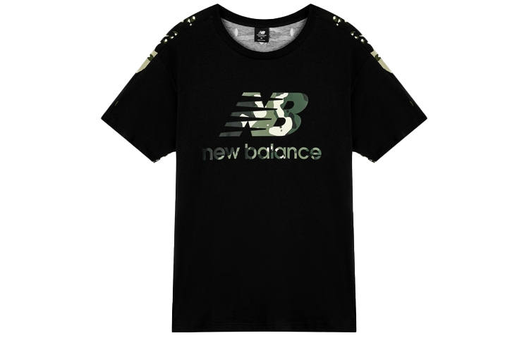 New Balance New Balance Set in Sleeve T Shirt Men's Black