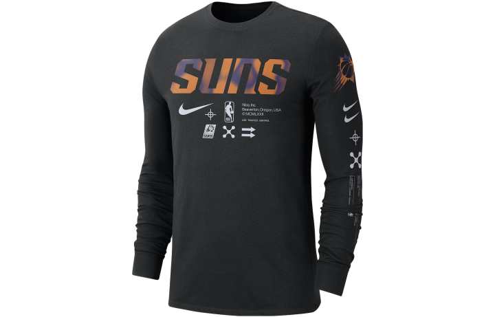 Nike Nike T Shirts Men's Black Crew Neck Moderate Straight Fit