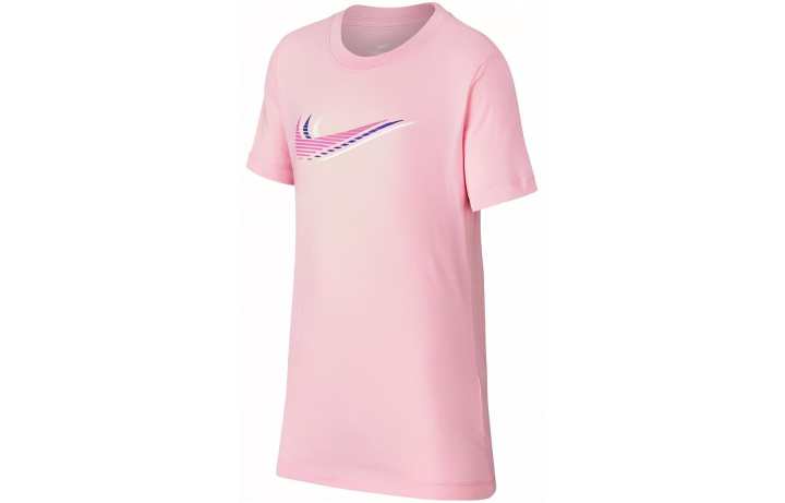 Nike Nike T Shirts Unisex Pink Crew Neck Moderate Straight Fit