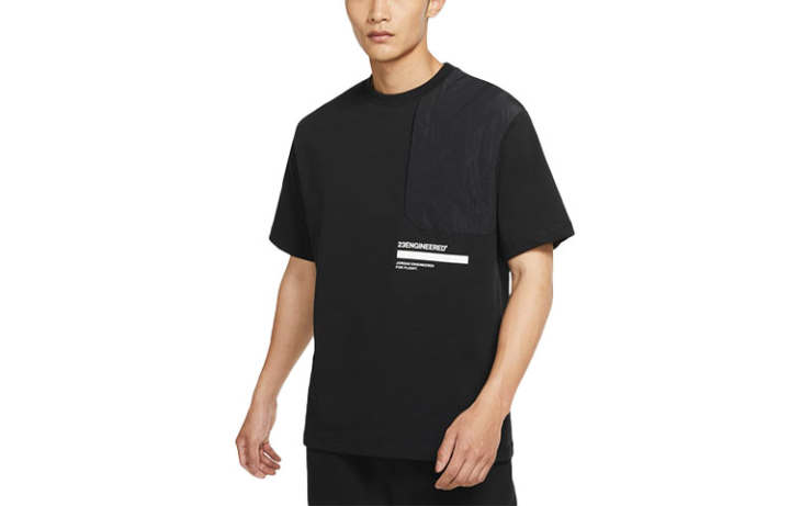 Jordan Jordan Drop Shoulder Sleeve T-Shirt Men's Black