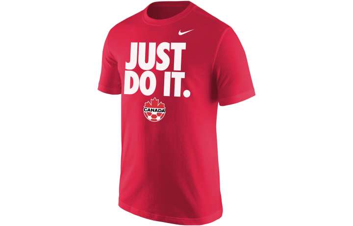 Nike Nike T Shirts Men's Red Crew Neck Moderate Straight Fit