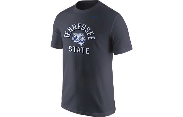 Nike Nike T Shirts Men's Blue Crew Neck Moderate Straight Fit
