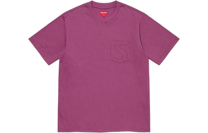 Supreme Supreme Laser Cut S Logo Pocket Tee