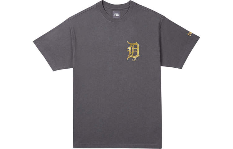 New Era T Shirt Unisex Ink Gray