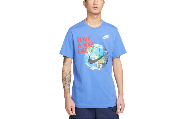 Nike Nike T Shirt Men's Light Racing Blue