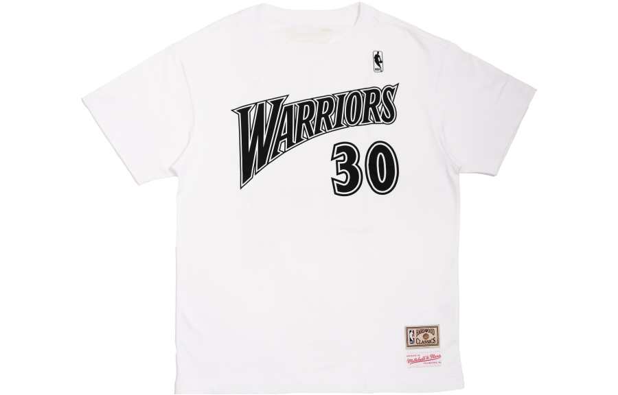 Mitchell Ness Mitchell Ness SS22 T Shirt Unisex White