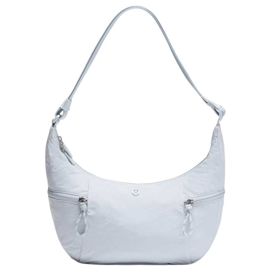 Lululemon Slouchy Nylon Crossbody Bag Unisex Starch Blue