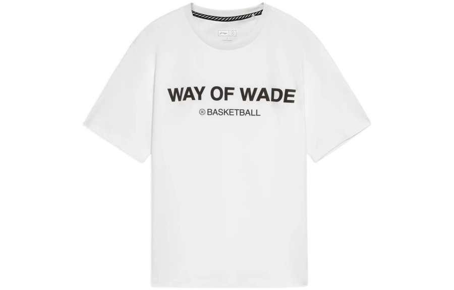 Li-Ning Li Ning Wade Collection T Shirts Men's Crew Neck Moderate Straight Fit