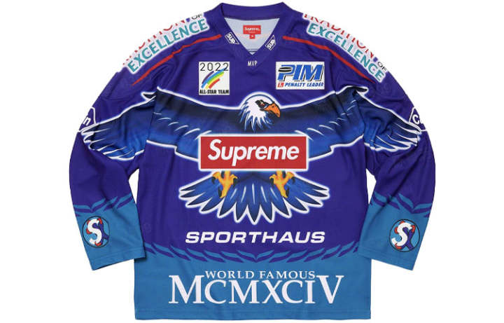 Supreme Supreme Eagle Moto Jersey