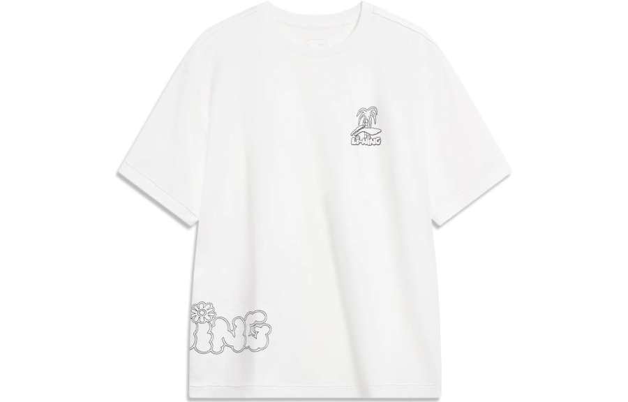 Li-Ning Li Ning Sports Life Collection T Shirt Men's Ivory