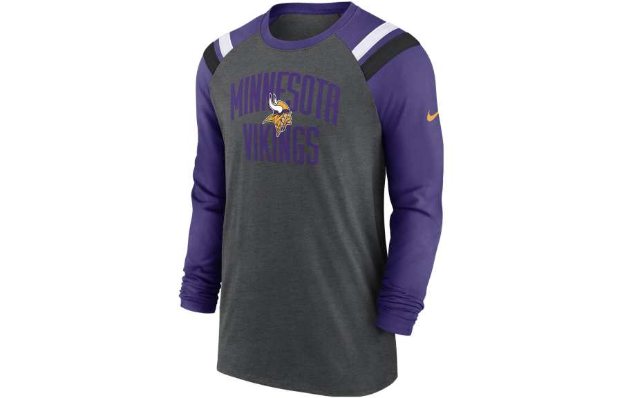 Nike Nike T Shirts Men's Purple Crew Neck Moderate Straight Fit
