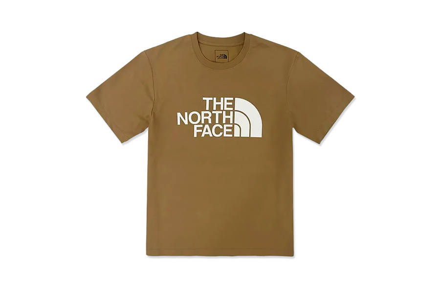 THE NORTH FACE Quick Dry T Shirts Men's Brown