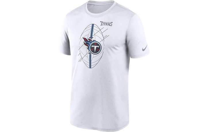 Nike Nike Dri Fit T Shirts Men's White Crew Neck Moderate Straight Fit