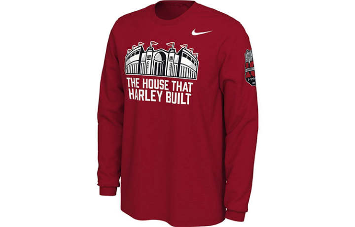 Nike Nike T Shirts Men's Red Crew Neck Moderate Straight Fit