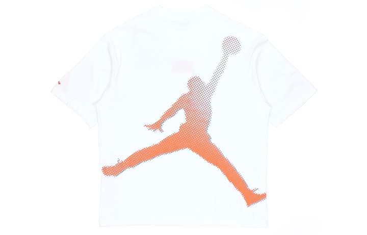 Jordan Jordan X J Balvin Collection T Shirts Men's White Crew Neck Moderate Straight Fit