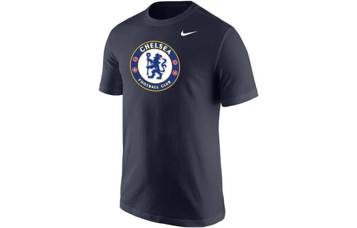 Nike Nike T Shirts Men's Marine Blue Crew Neck Moderate Other