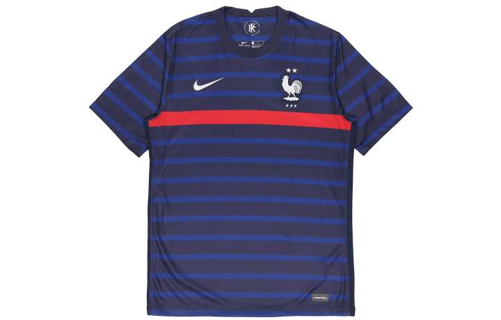 Nike Nike T Shirts Men's Blue Crew Neck Moderate Straight Fit