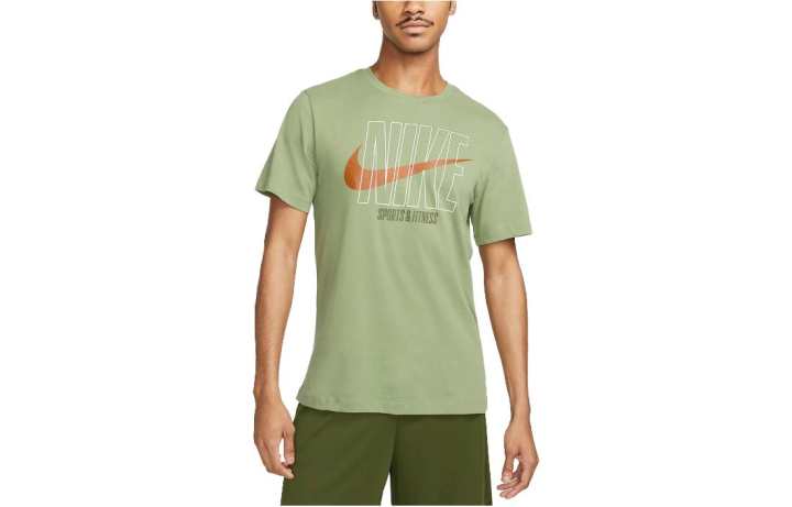 Nike Nike T Shirts Men's Matcha Crew Neck Moderate Straight Fit