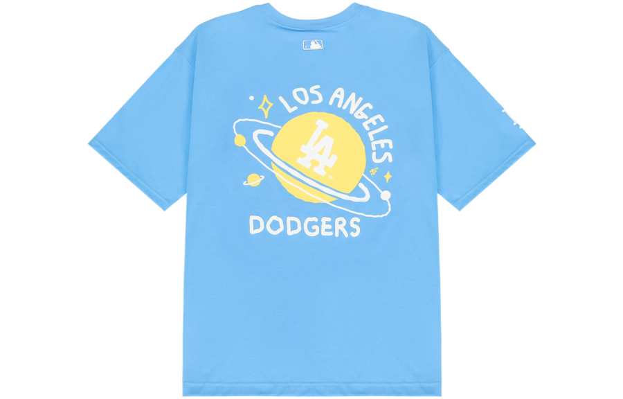 MLB Los Angeles Dodgers T Shirt American Vintage, Dopamine Dressing Unisex Blue
