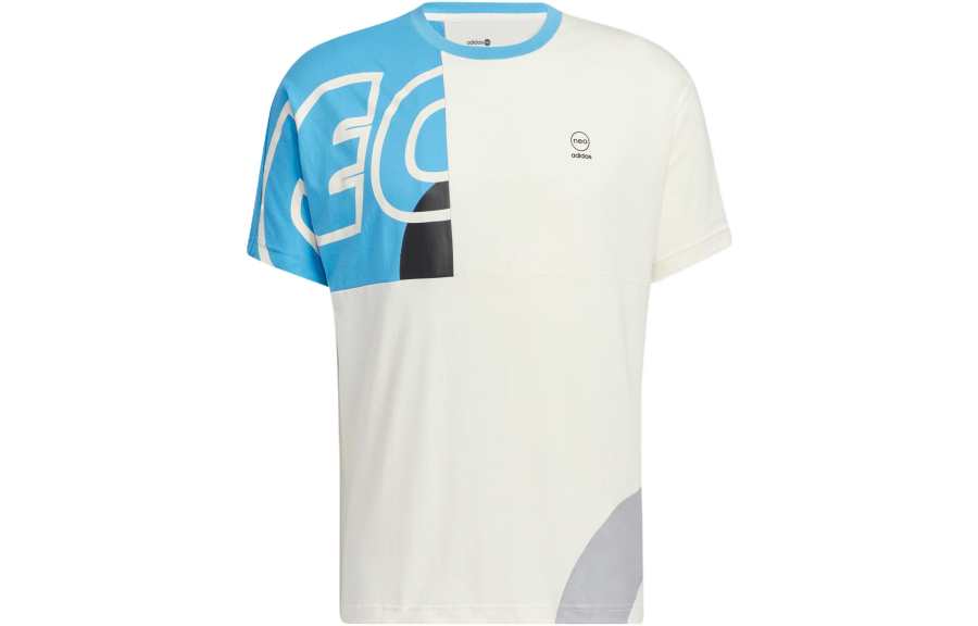 Adidas Neo T Shirt Men's Blue White