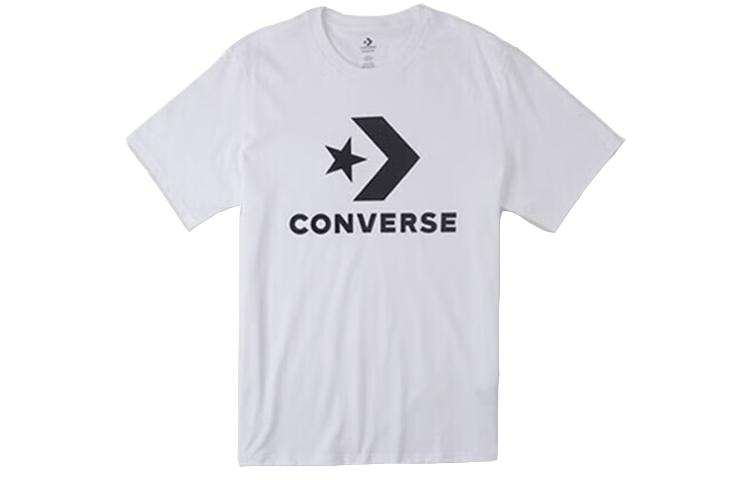 Converse Converse Set in Sleeve T Shirt Unisex White