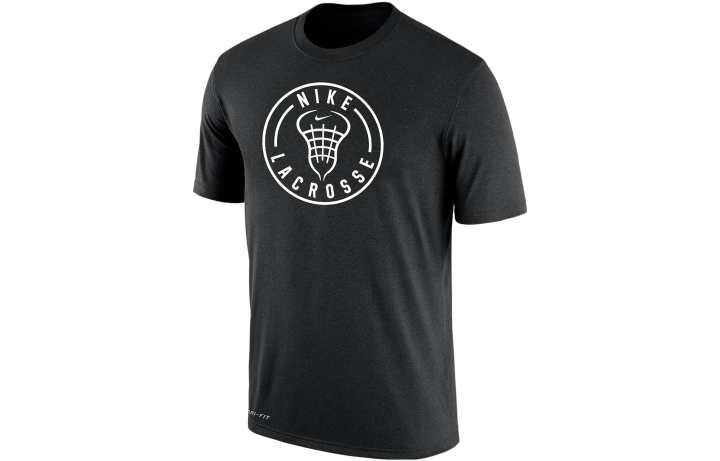 Nike Nike T Shirts Men's Black Crew Neck Moderate Straight Fit