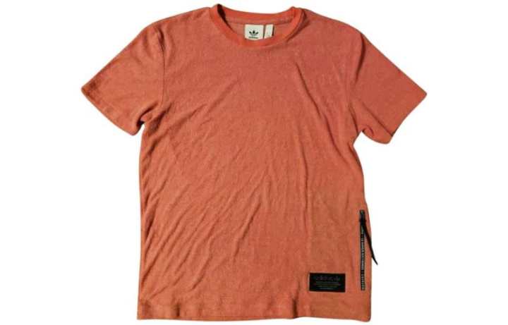Adidas Adidas T Shirts Men's Red Crew Neck Thin Straight Fit