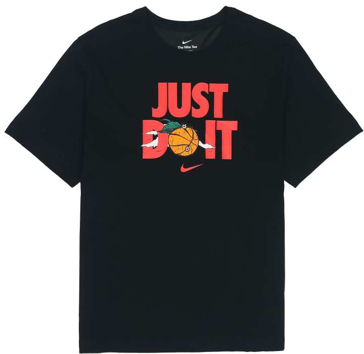 Nike Nike T Shirts Men's Black Crew Neck Moderate