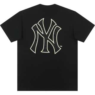 New Era New Era X MLB T Shirt Couple, Trendy And Versatile Unisex Black
