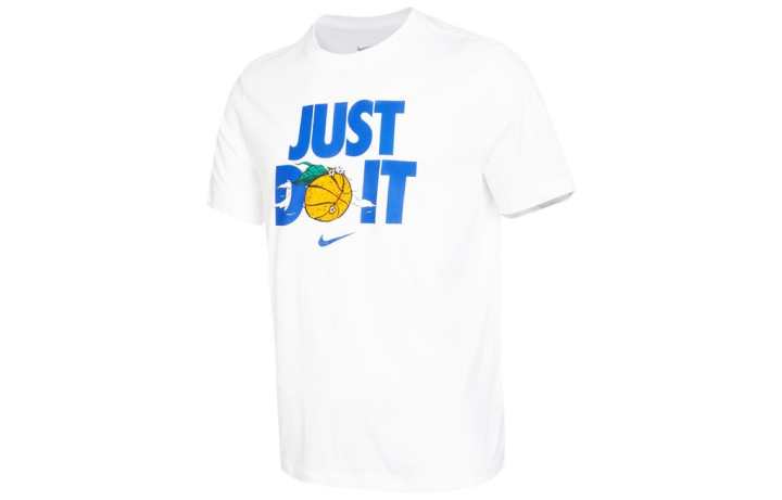 Nike Nike T Shirts Men's Crew Neck Moderate Straight Fit