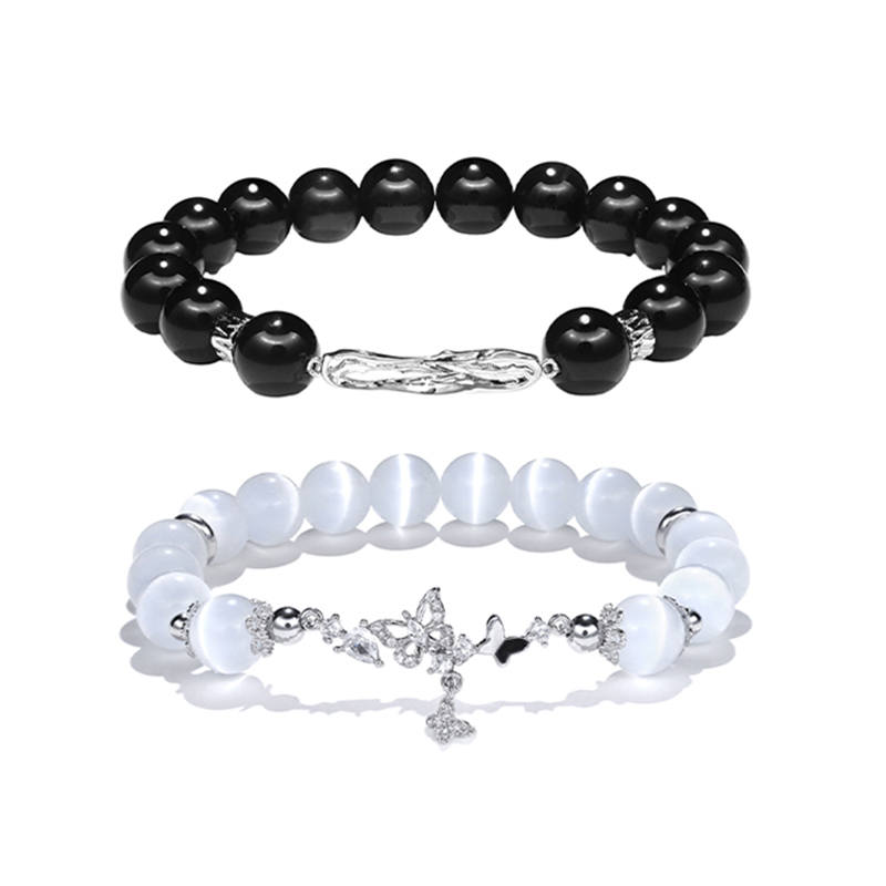 VIVIWELL Glass Bracelets Unisex