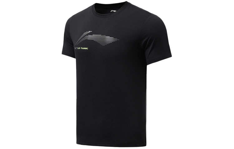 Li-Ning Li Ning Training Collection Fitness Collection T Shirt Men's Black