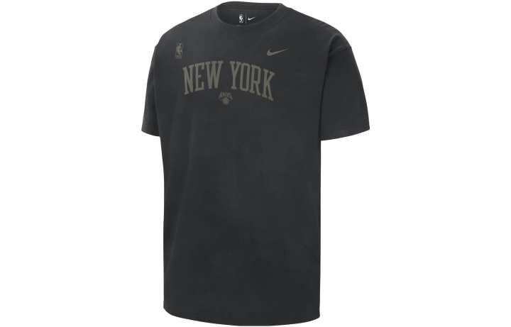 Nike Nike T Shirts Men's Black Crew Neck Moderate Straight Fit