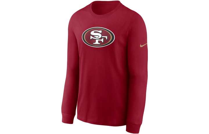 Nike Nike T Shirts Men's Scarlet Crew Neck Moderate