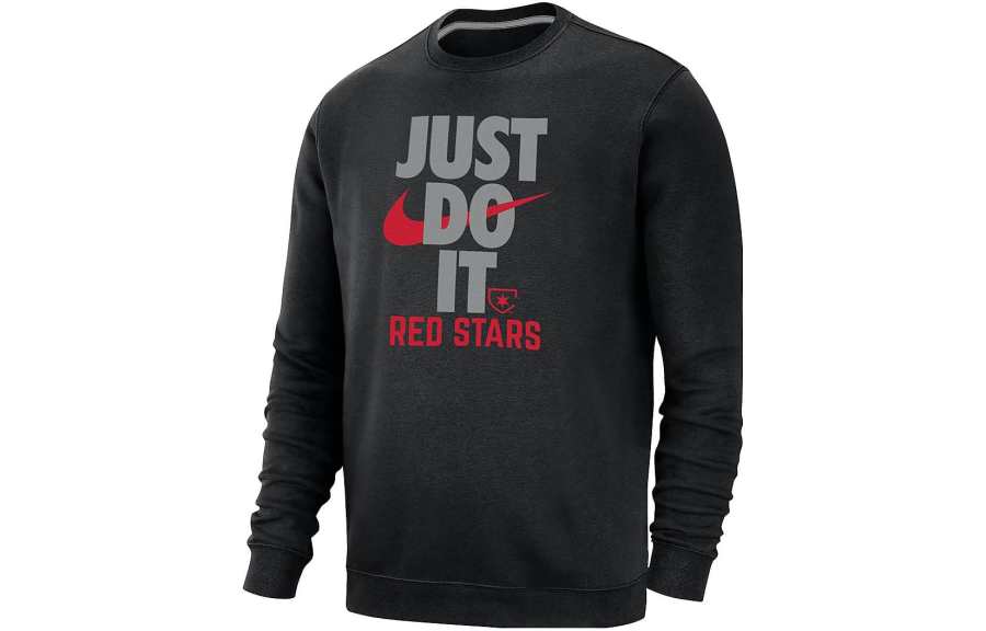 Nike Nike Chicago Red Stars Club Fleece Men's Nike Soccer Crew Neck Sweatshirt