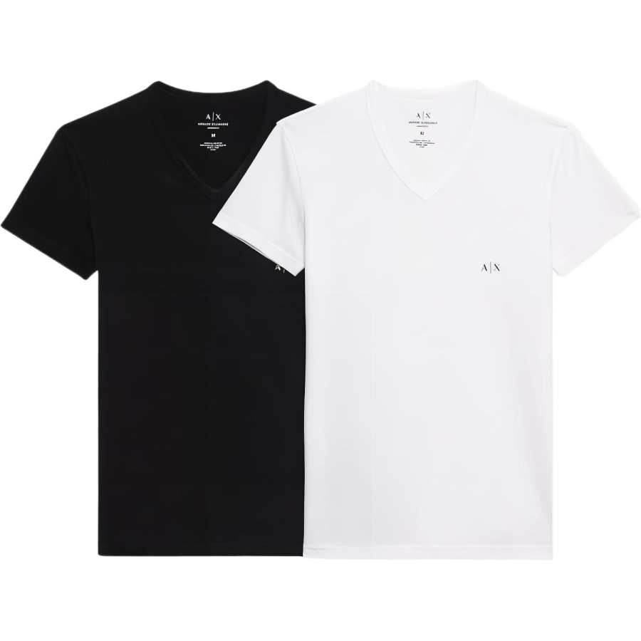 EMPORIO ARMANI SS22 T Shirt 2 Pack Men's