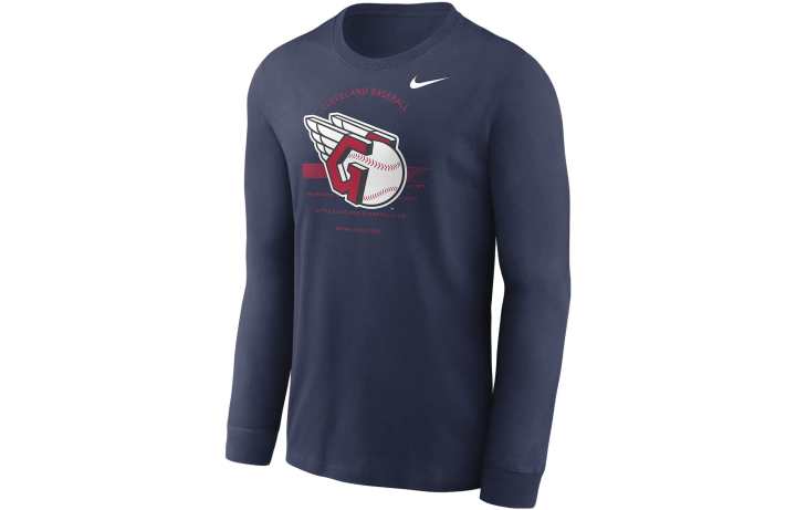 Nike Nike T Shirts Men's Marine Blue Crew Neck Moderate Straight Fit