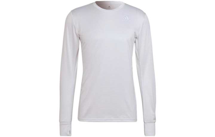 Adidas Adidas T Shirts Men's White Crew Neck Moderate Straight Fit