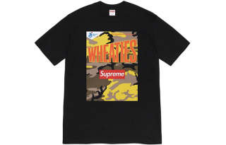 Supreme Wheaties Tee Black