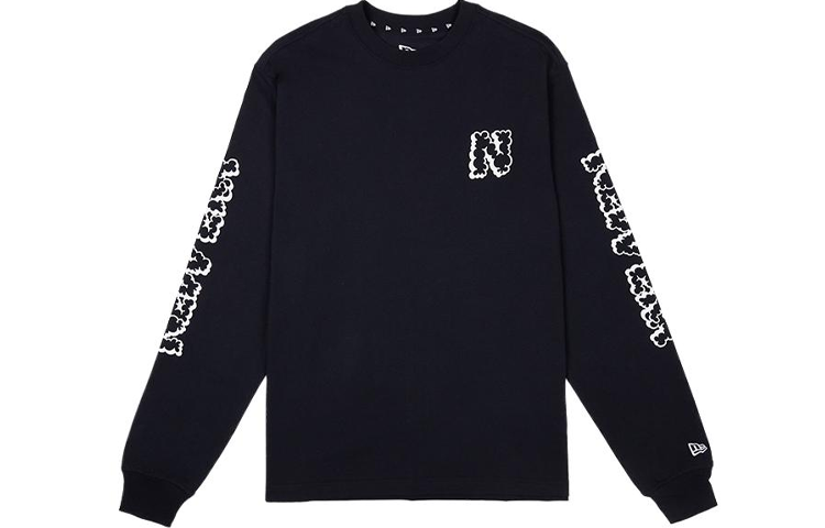 New Era Long-Sleeved T-Shirt Unisex Black