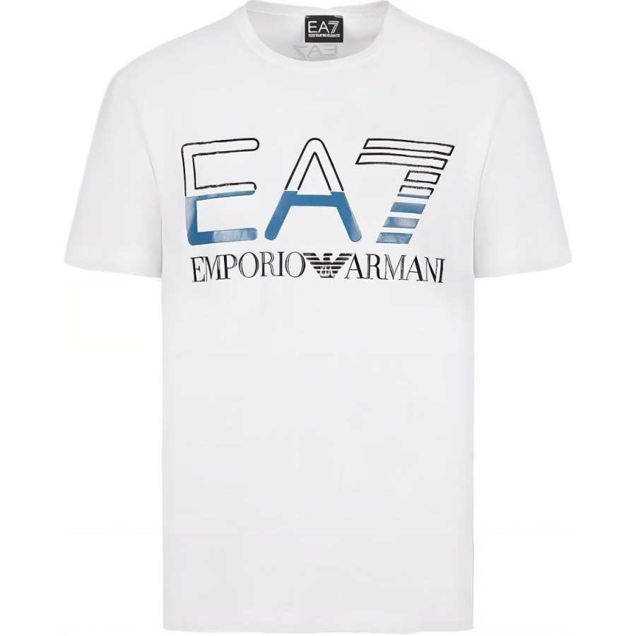 EMPORIO ARMANI EA7 SS23 T Shirt Men's White