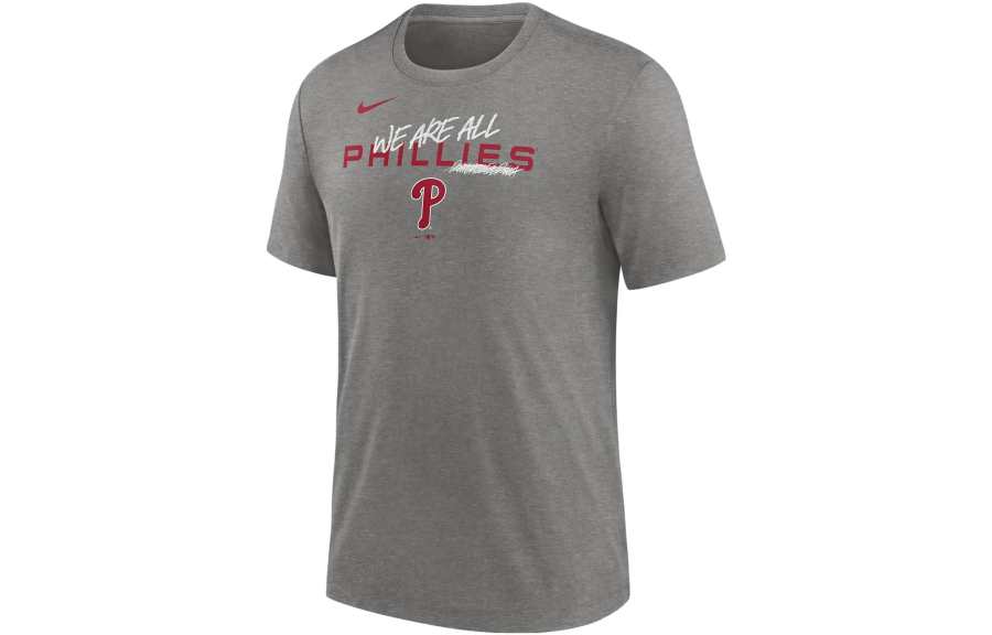 Nike Nike T Shirts Men's Dark Gray Crew Neck Moderate Straight Fit