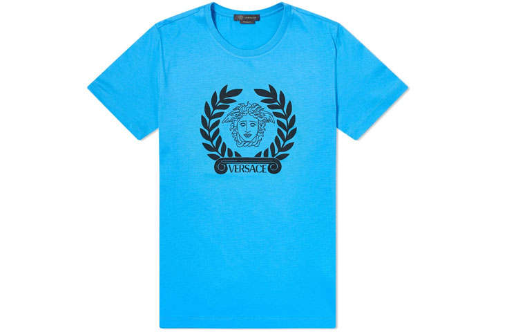 VERSACE VERSACE VERSACE T-Shirt Men's Blue